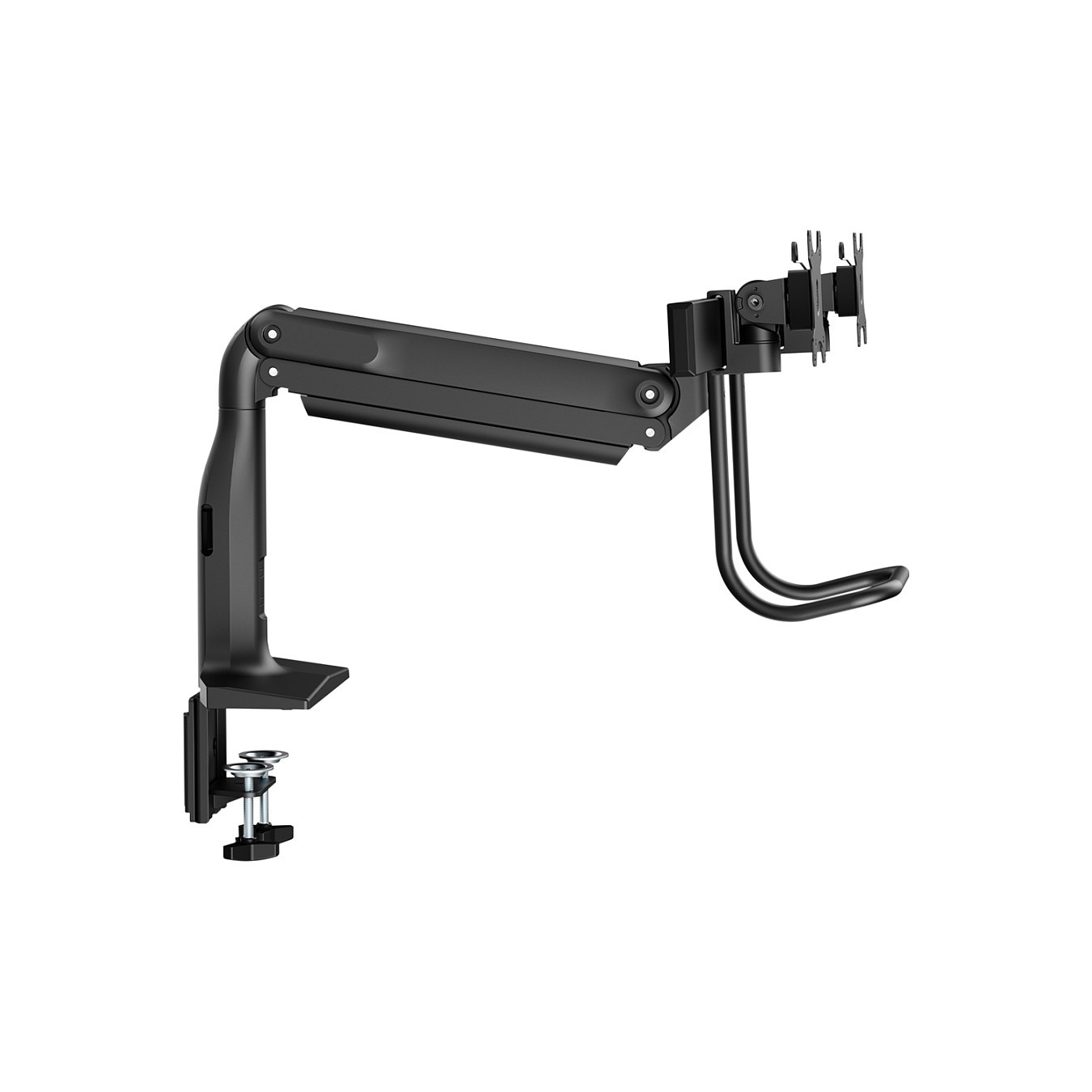 Buy V7 Befestigungskit (Gelenkarm. 2 VESA-Platten. Klammerbasis) - für 2 LCD-Displays - hochbelastbar. Gasfeder - Kunstst... in 