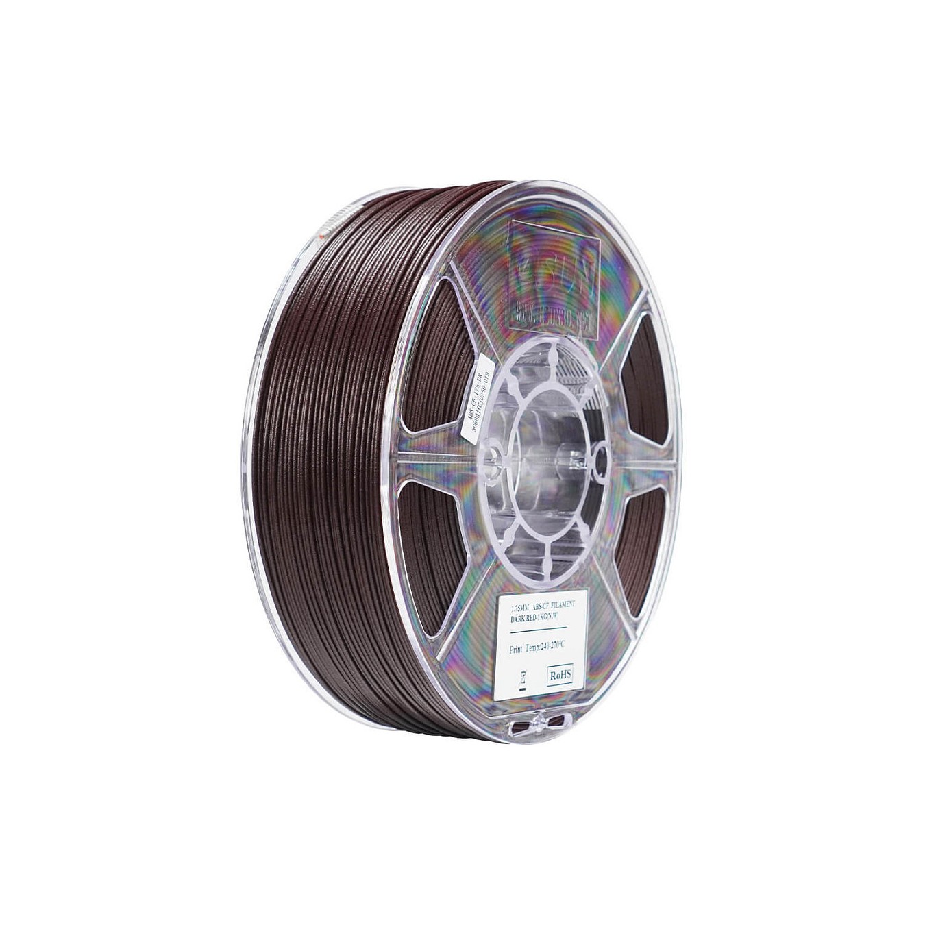 Buy EABS-CF 1,75mm DARK RED 1kg in Cyprus, Nicosia, Limassol, Larnaka, Pafos