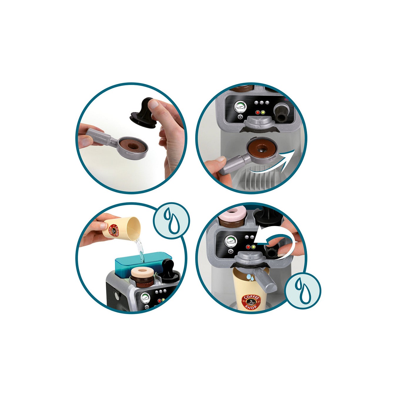 Buy Theo Klein My Market Barista Espressomaschine in Cyprus, Nicosia, Limassol, Larnaka, Pafos