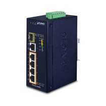 Buy PLANET Industrial 4-Port PoE Switch +1xGE + 1xSFP IGS-614HPT in Cyprus, Nicosia, Limassol, Larnaka, Pafos