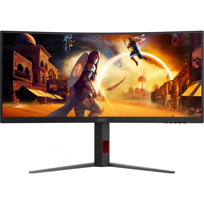Buy AOC CU34G4 - 34-inch (86.4 cm) Curved UWQHD 3440x1440, 180Hz, Fast VA, 1ms G... in Cyprus, Nicosia, Limassol, Larnaka, Pafos