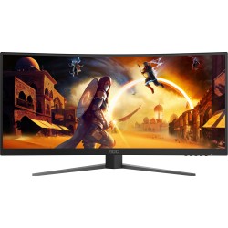 Buy AOC CU34G4 - 34-inch (86.4 cm) Curved UWQHD 3440x1440, 180Hz, Fast VA, 1ms G... in Cyprus, Nicosia, Limassol, Larnaka, Pafos