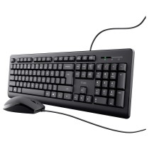Buy Trust TKM-250 - Tastatur-und-Maus-Set - DE - schwarz in Cyprus, Nicosia, Limassol, Larnaka, Pafos