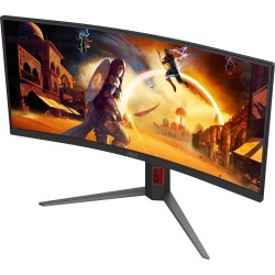 Buy AOC CU34G4 - 34-inch (86.4 cm) Curved UWQHD 3440x1440, 180Hz, Fast VA, 1ms G... in Cyprus, Nicosia, Limassol, Larnaka, Pafos