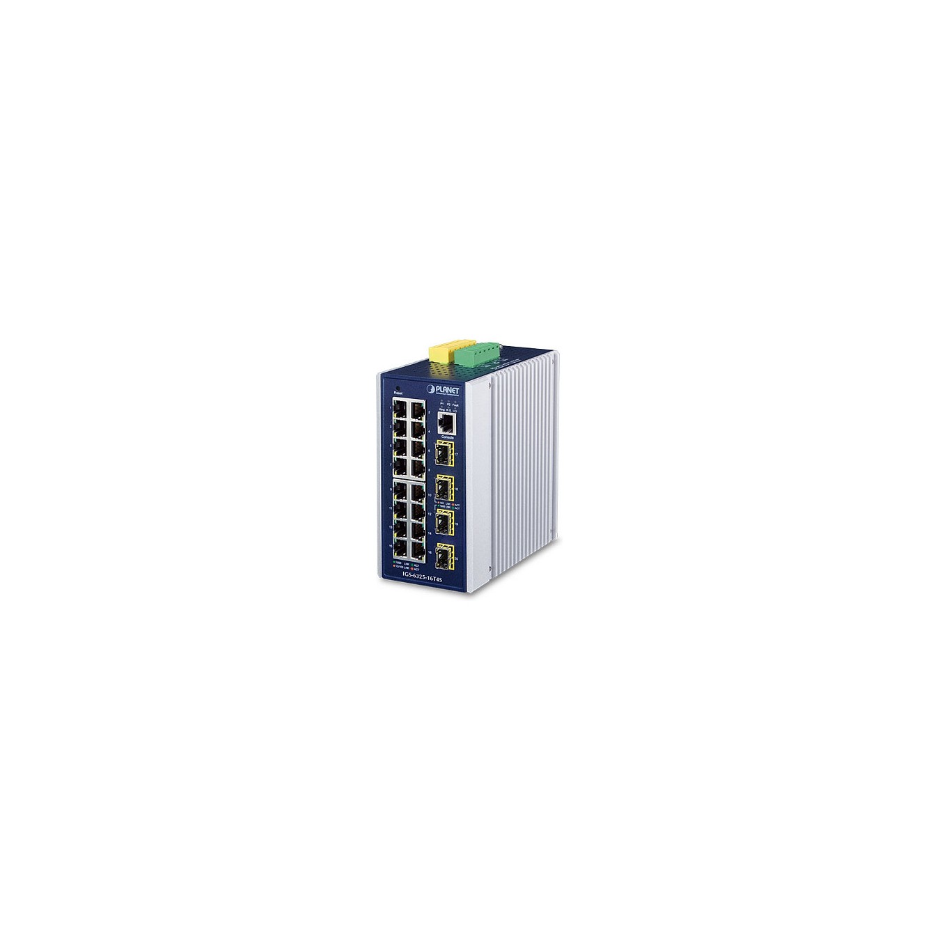 Buy PLANET Industrial L3+ 16-Port 1000T + 4Port 1000X SFP in Cyprus, Nicosia, Limassol, Larnaka, Pafos