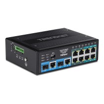 Buy TRENDnet TI-BG104 10 Port Rail Switch. Industrial Gigabit PoE++ DIN-Rail in Cyprus, Nicosia, Limassol, Larnaka, Pafos
