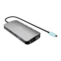 Buy D I-TEC USB-C Metal Nano 3x Display Docking Station 1x DP 1x HDMI 1x VGA 1x GLAN 1x USB-C Gen1 4x USB-A Gen1 Power De... in 