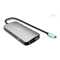 Buy D I-TEC USB-C Metal Nano 3x Display Docking Station 1x DP 1x HDMI 1x VGA 1x GLAN 1x USB-C Gen1 4x USB-A Gen1 Power De... in 