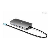 Buy D I-TEC USB-C Metal Nano 3x Display Docking Station 1x DP 1x HDMI 1x VGA 1x GLAN 1x USB-C Gen1 4x USB-A Gen1 Power De... in 