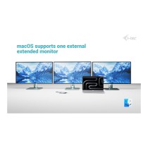 Buy D I-TEC USB-C Metal Nano 3x Display Docking Station 1x DP 1x HDMI 1x VGA 1x GLAN 1x USB-C Gen1 4x USB-A Gen1 Power De... in 