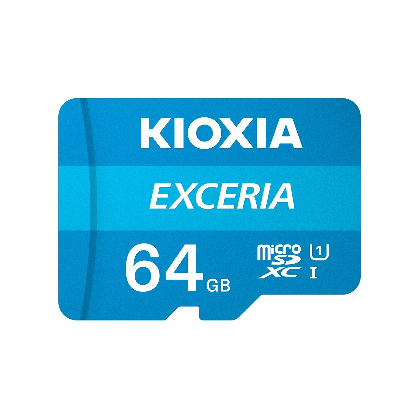 KIOXIA Exceria microSDXC Card - 64GB, Blue, UHS-I U1 (Class 10), up to 100 MB/s — Buy in Cyprus with Fast Delivery