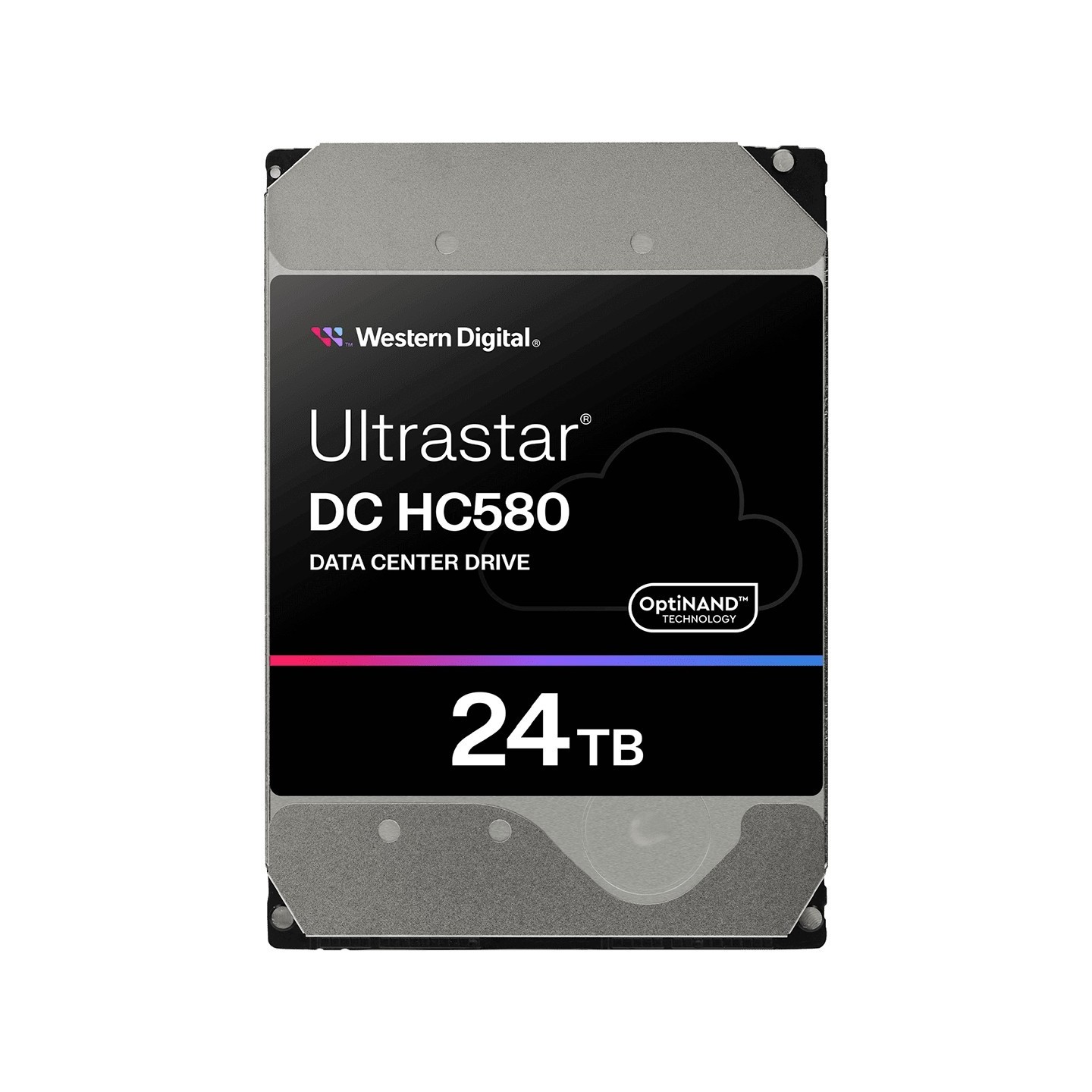Western Digital Ultrastar DC HC580 24TB - 7200 RPM 512MB SATA III HDD - WUH722424ALE6L4 (Bulk)