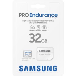 Buy Samsung PRO Endurance microSDXC 32GB - MB-MJ32K - White, UHS-I, 100MB/s Read... in Cyprus, Nicosia, Limassol, Larnaka, Pafos