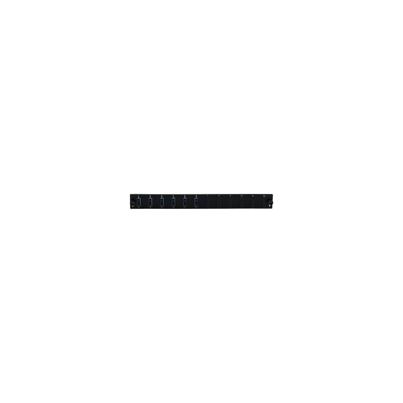 Buy EFB Bestckte 12 Port Frontblende mit 6 x SC Duplex Kupplung OM4 vertikal, schwarz in Cyprus, Nicosia, Limassol, Larnaka, Paf