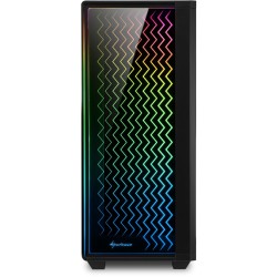 Buy Sharkoon RGB LIT 200 - Mid Tower PC Case - Black, RGB Front Fans, ATX/mATX/M... in Cyprus, Nicosia, Limassol, Larnaka, Pafos