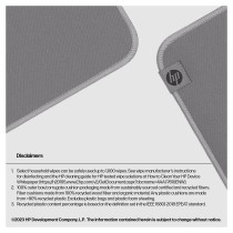 Buy HP 100 Sanitizable Mouse Pad (P) in Cyprus, Nicosia, Limassol, Larnaka, Pafos