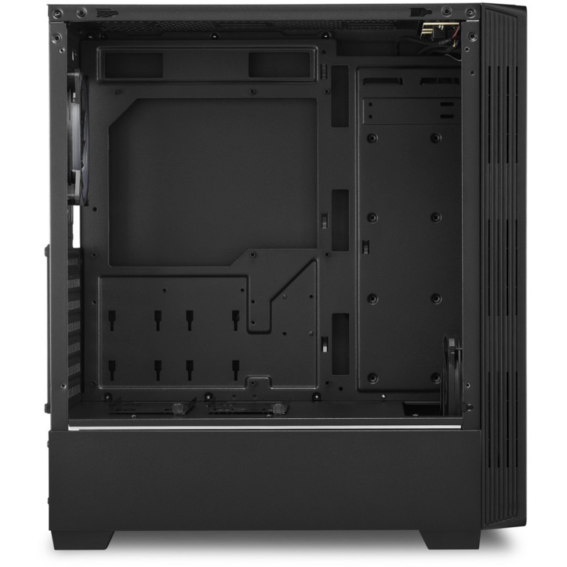 Buy Sharkoon RGB LIT 200 - Mid Tower PC Case - Black, RGB Front Fans, ATX/mATX/M... in Cyprus, Nicosia, Limassol, Larnaka, Pafos