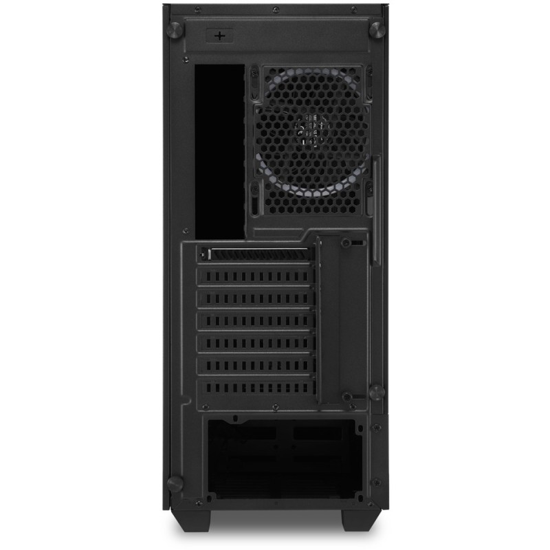 Buy Sharkoon RGB LIT 200 - Mid Tower PC Case - Black, RGB Front Fans, ATX/mATX/M... in Cyprus, Nicosia, Limassol, Larnaka, Pafos