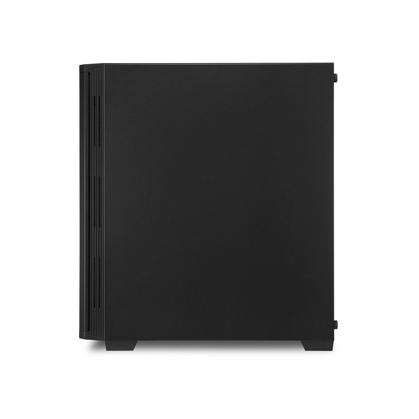 Sharkoon RGB LIT 200 - Mid Tower PC Case - Black, RGB Front Fans, ATX/mATX/Mini-ITX, 350mm GPU