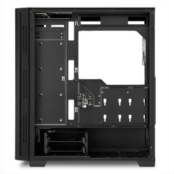Buy Sharkoon RGB LIT 200 - Mid Tower PC Case - Black, RGB Front Fans, ATX/mATX/M... in Cyprus, Nicosia, Limassol, Larnaka, Pafos