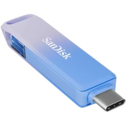 Buy SanDisk Creator Phone Drive - 256GB - Blue/Lilac - USB-C & Lightning, USB 3.... in Cyprus, Nicosia, Limassol, Larnaka, Pafos