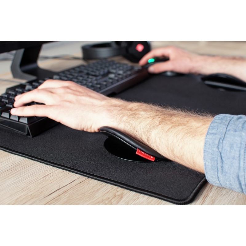 Buy Cherry SLIDEPAD ERGO - Ergonomic Wrist Rest - Black in Cyprus, Nicosia, Limassol, Larnaka, Pafos