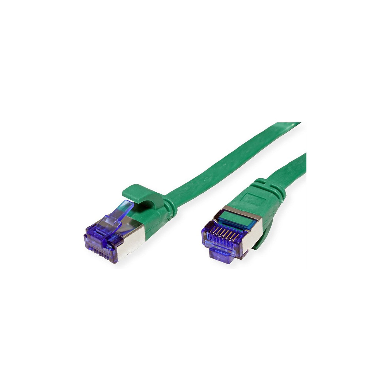 Buy VALUE Patchkabel Cat.6A (Class EA) FTP, extra-flach, grn, 1 m in Cyprus, Nicosia, Limassol, Larnaka, Pafos