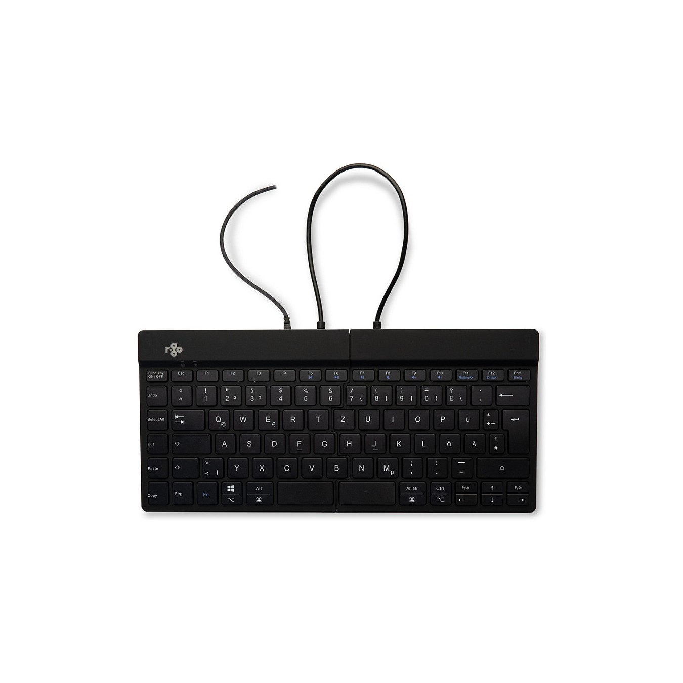 Buy R-Go Split Break Ergonomische Tastatur, QWERTZ (DE) - schwarz, kabelgebunden in Cyprus, Nicosia, Limassol, Larnaka, Pafos