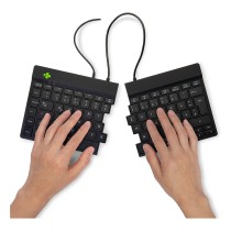 Buy R-Go Split Break Ergonomische Tastatur, QWERTZ (DE) - schwarz, kabelgebunden in Cyprus, Nicosia, Limassol, Larnaka, Pafos