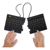 Buy R-Go Split Break Ergonomische Tastatur, QWERTZ (DE) - schwarz, kabelgebunden in Cyprus, Nicosia, Limassol, Larnaka, Pafos