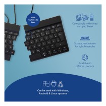 Buy R-Go Split Break Ergonomische Tastatur, QWERTZ (DE) - schwarz, kabelgebunden in Cyprus, Nicosia, Limassol, Larnaka, Pafos