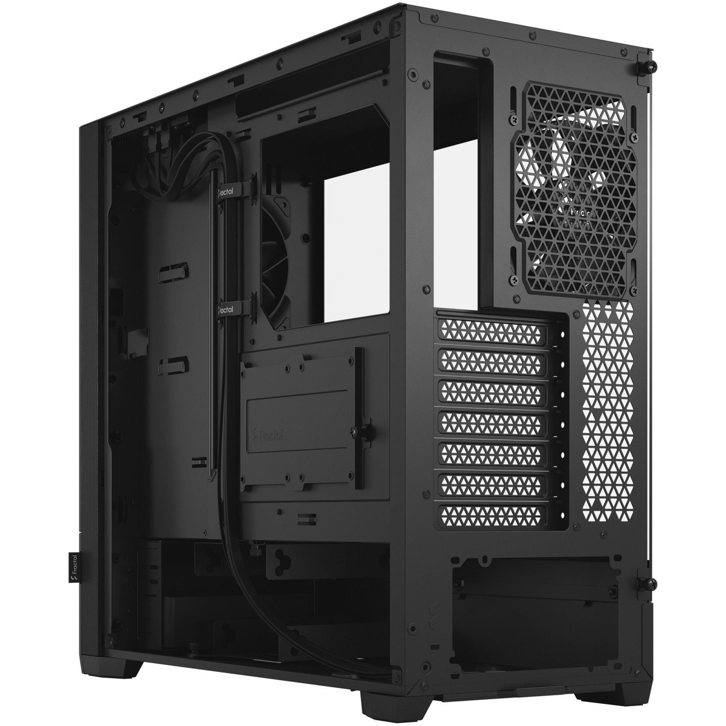 Fractal Design Pop Silent Black - Mid-Tower ATX/mATX/Mini-ITX Tempered Glass - FD-C-POS1A-01 (Boxed)