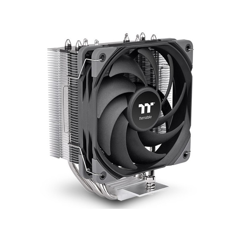 Buy Thermaltake UX400 - 120mm CPU Air Cooler - Black/Silver, 4x Heatpipes, 120mm... in Cyprus, Nicosia, Limassol, Larnaka, Pafos