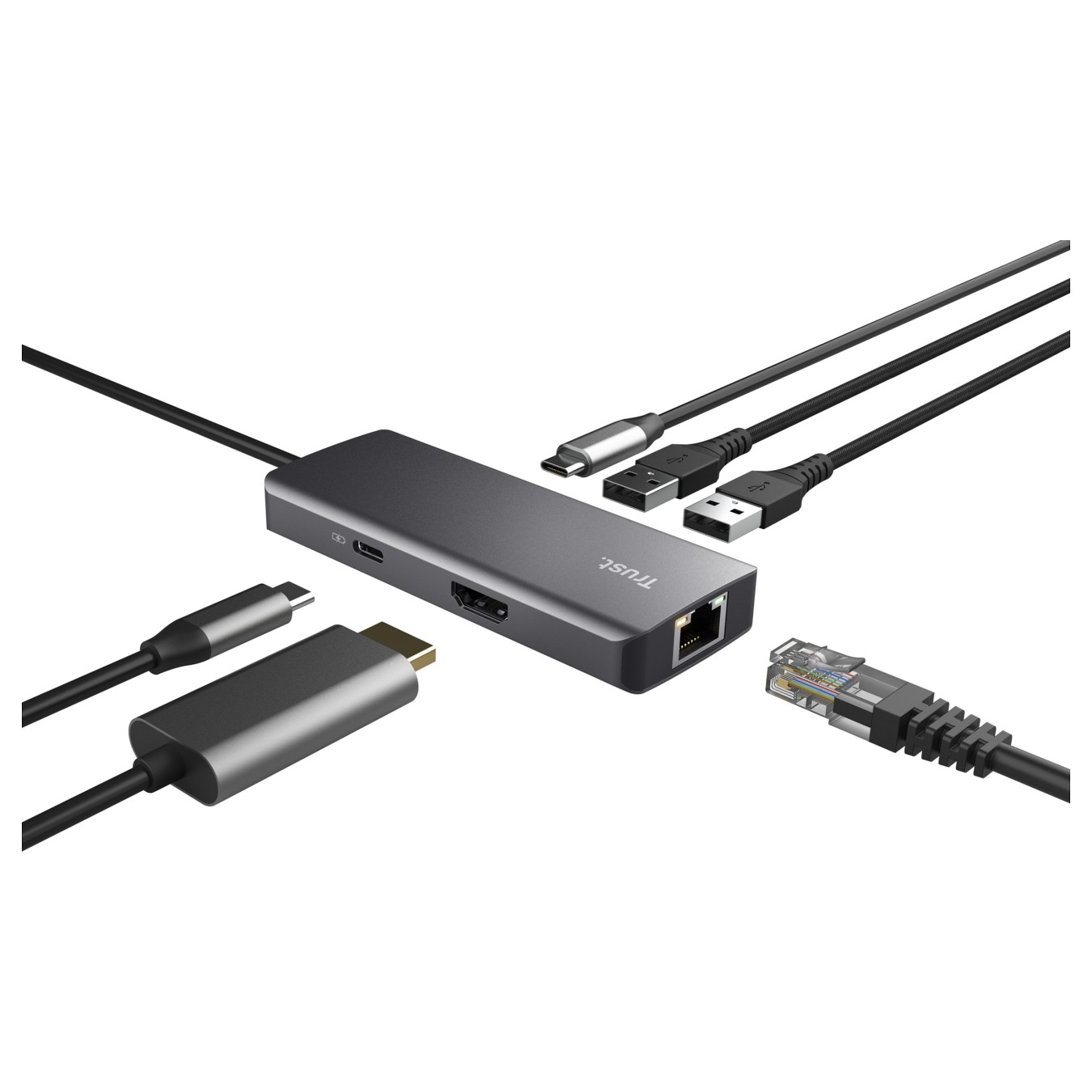 Buy Trust Dalyx - Dockingstation - für Laptop - USB-C in Cyprus, Nicosia, Limassol, Larnaka, Pafos