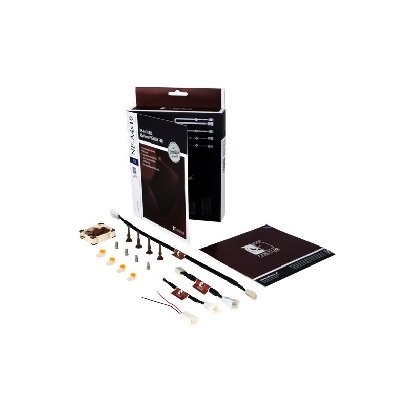 Buy Noctua NF-A4x10 FLX - 40mm Low-Noise Case Fan - 3700–4500 RPM, 12.9–17.9 dB in Cyprus, Nicosia, Limassol, Larnaka, Pafos