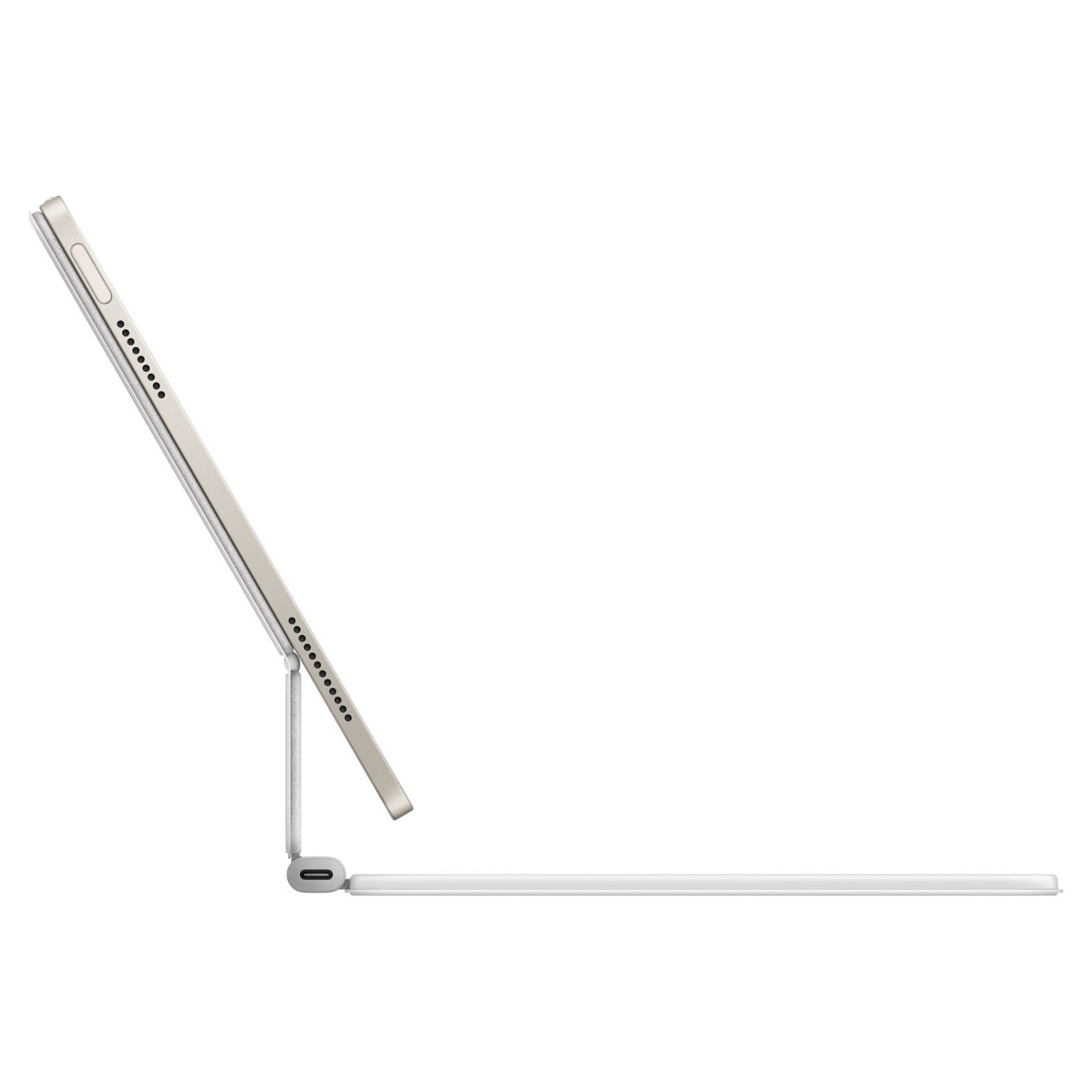 Buy APPLE Magic Keyboard for iPadAir 11-inch M3 - Swedish - White in Cyprus, Nicosia, Limassol, Larnaka, Pafos
