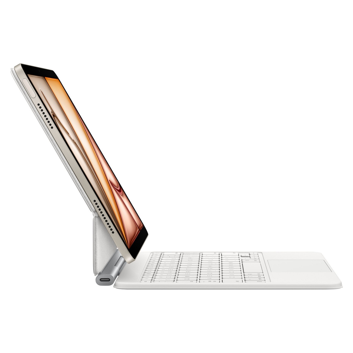 Buy APPLE Magic Keyboard for iPadAir 11-inch M3 - Swedish - White in Cyprus, Nicosia, Limassol, Larnaka, Pafos