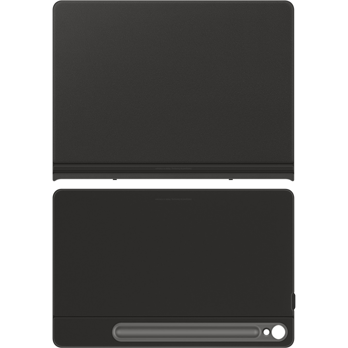 Samsung Galaxy Tab S9 FE Smart Book Cover - EF-BX710PBEGWW - Black, Folio Stand, Scratch & Bump Resistant
