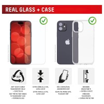 Buy DISPLEX Real Glass + Case iPhone 16 in Cyprus, Nicosia, Limassol, Larnaka, Pafos