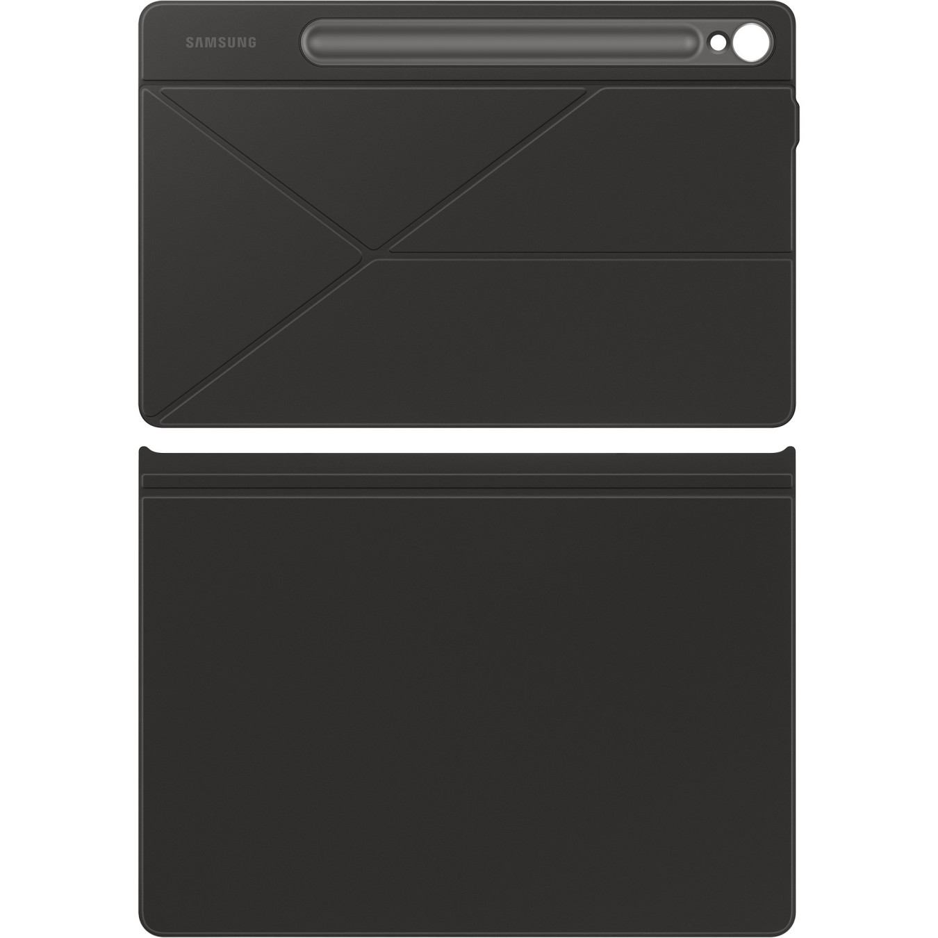 Samsung Galaxy Tab S9 FE Smart Book Cover - EF-BX710PBEGWW - Black, Folio Stand, Scratch & Bump Resistant
