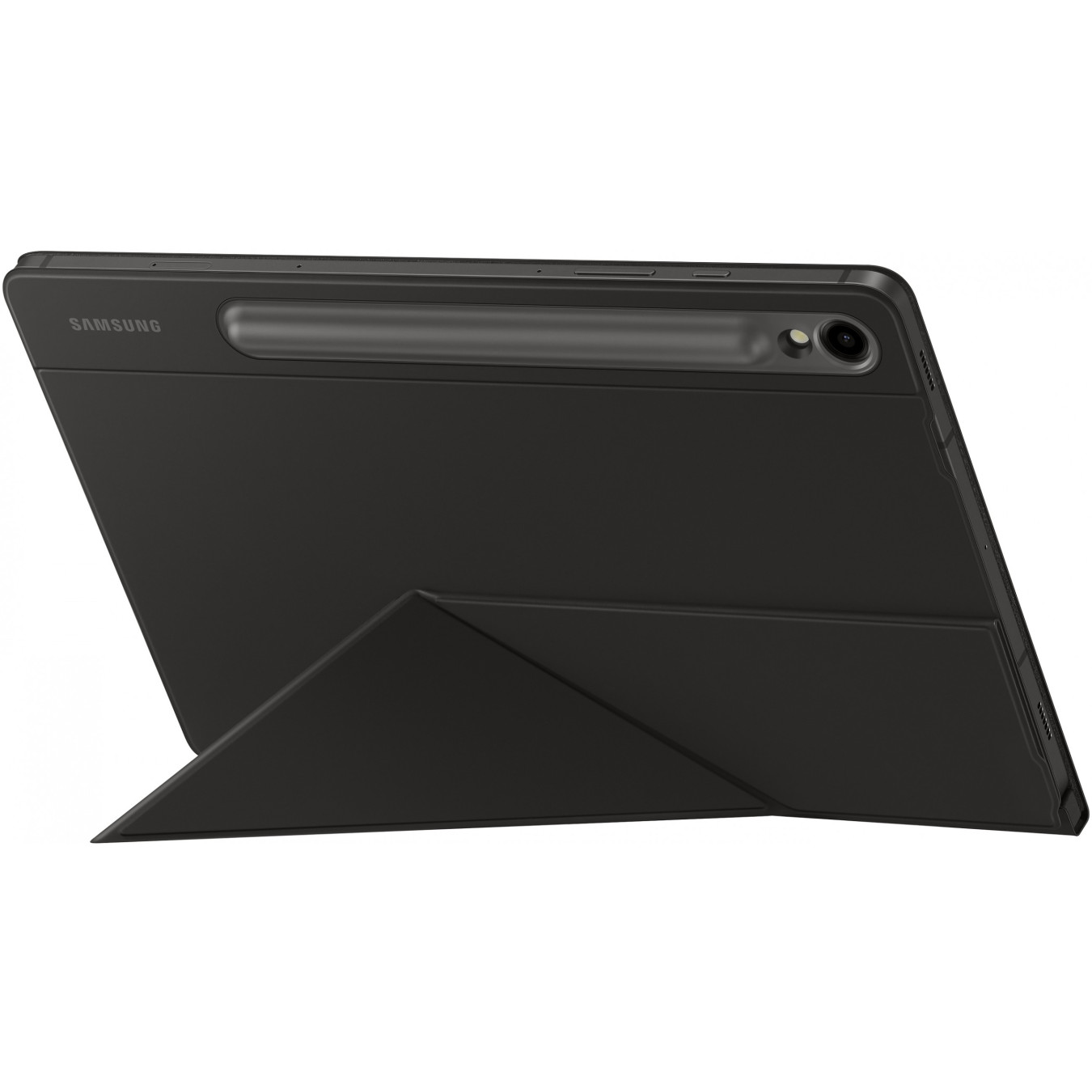 Samsung Galaxy Tab S9 FE Smart Book Cover - EF-BX710PBEGWW - Black, Folio Stand, Scratch & Bump Resistant