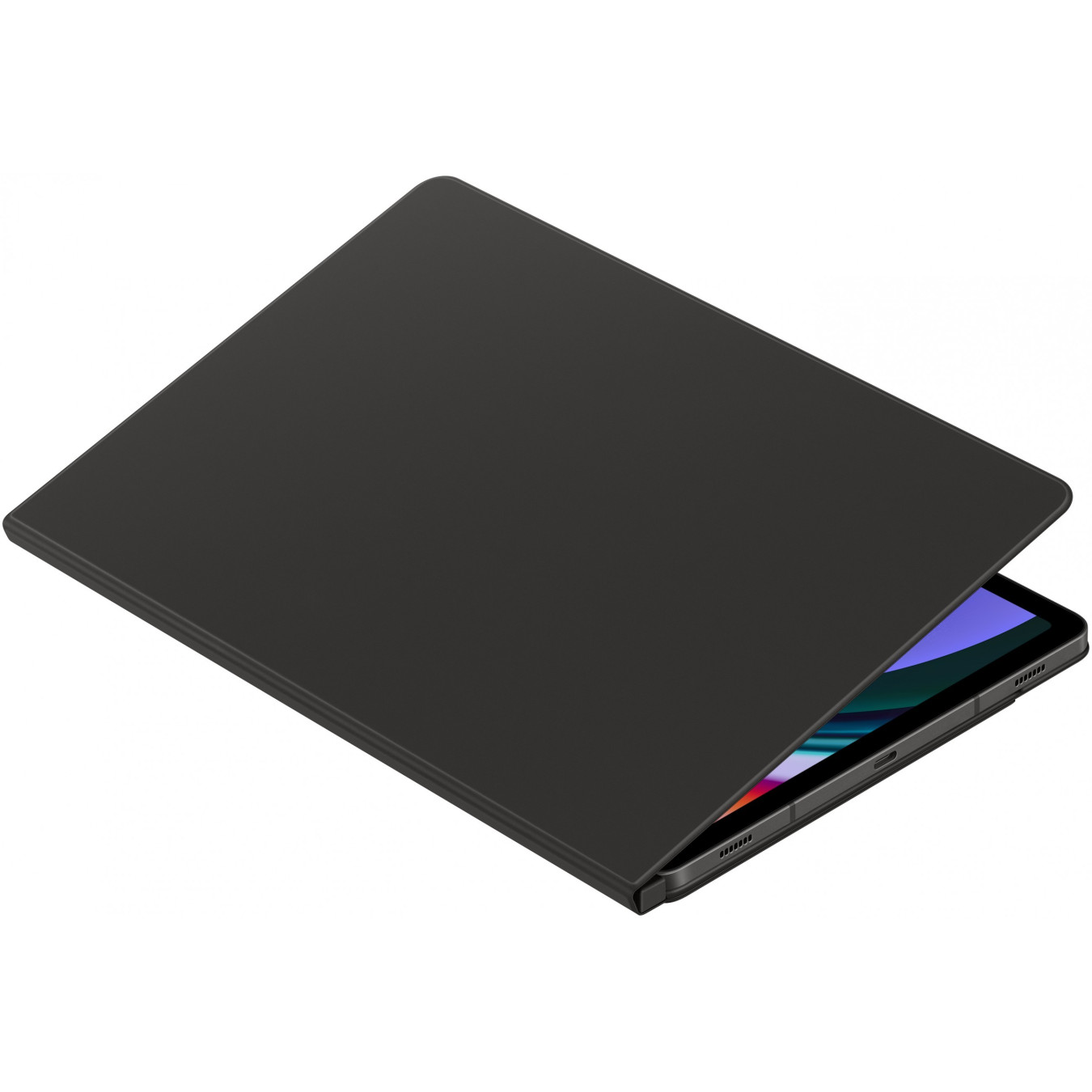 Samsung Galaxy Tab S9 FE Smart Book Cover - EF-BX710PBEGWW - Black, Folio Stand, Scratch & Bump Resistant