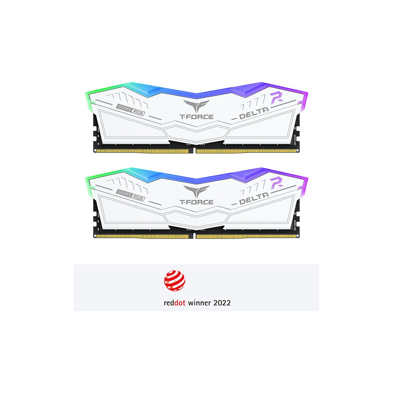 Buy 32GB Team Group DIMM 6000 (2x 16 GB) Dual-Kit (wei, FF4D532G6000HC30DC01, Delta RGB, INTEL XMP) in Cyprus, Nicosia, Limassol