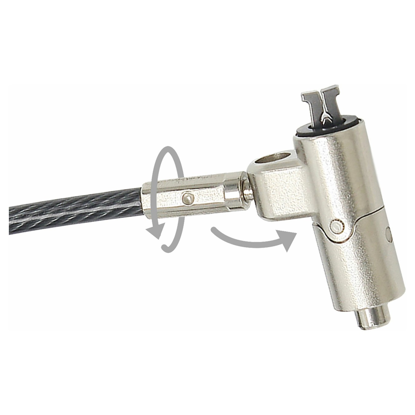 Buy Dicota Security Cable Nano Lock Ultra Slim Keyed 2.5x6 mm slot black in Cyprus, Nicosia, Limassol, Larnaka, Pafos