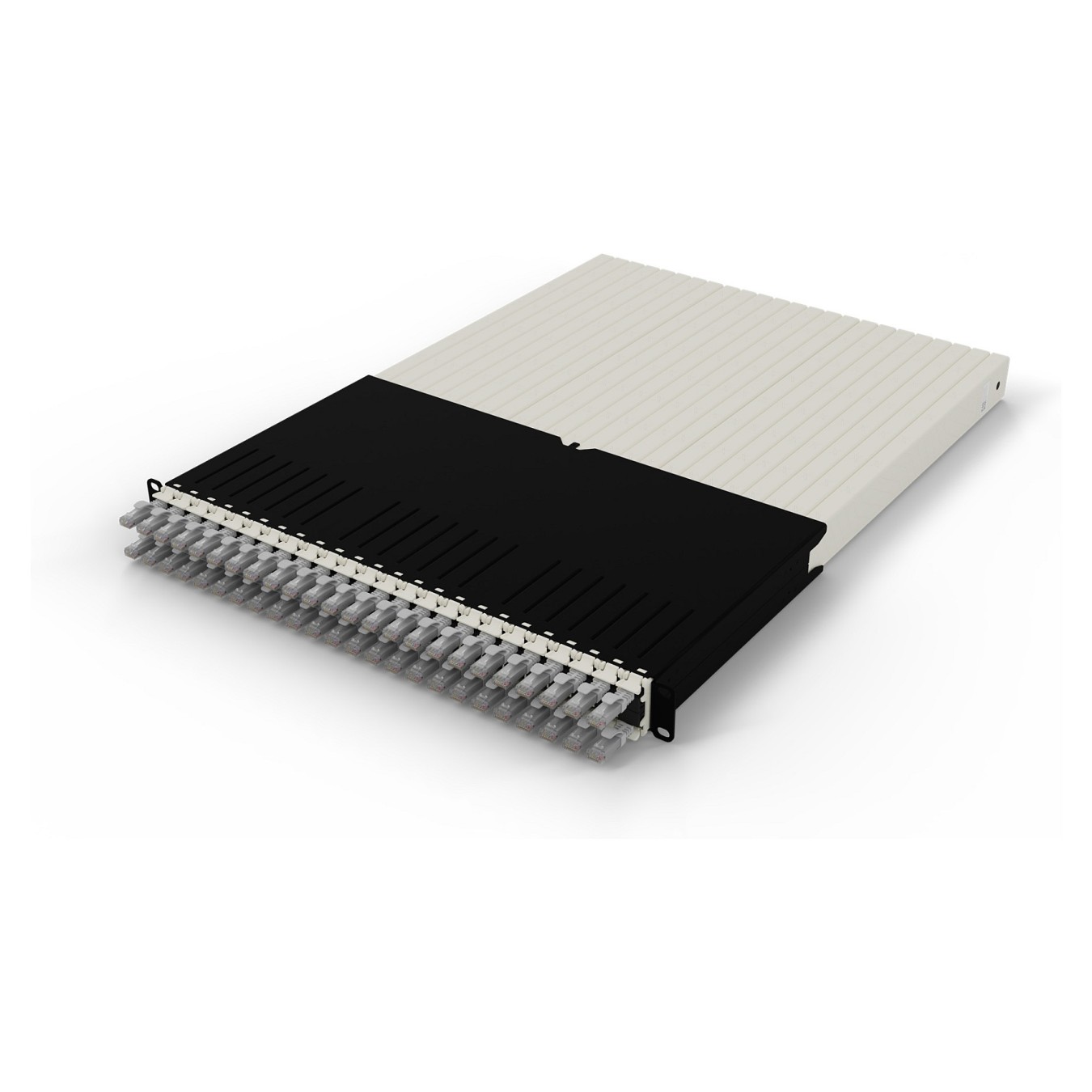 Buy Patchbox patchbox.one Kabeleinzugssystem 30RU UTP (1,8 m) mit 24 Kassetten, Patchkabel Cat. 6a, U UTP, PoE++, Kabel grau in 
