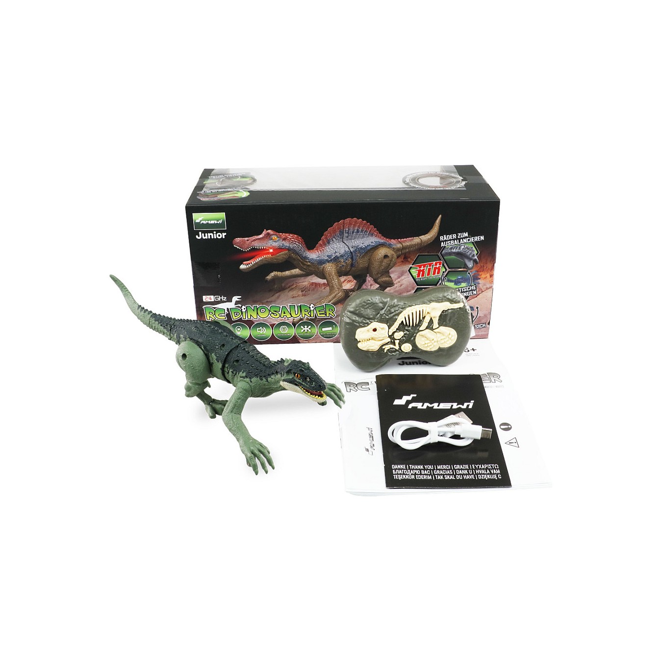 Buy Amewi Tyrannosaurus RC Dinosaurier 21cm. RTR Licht & Sound in Cyprus, Nicosia, Limassol, Larnaka, Pafos