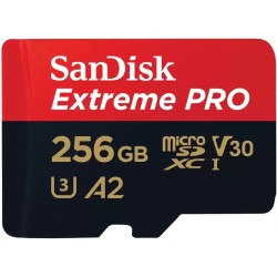 Buy SanDisk Extreme PRO microSDXC 256GB - Black/Red, 200MB/s Read, 140MB/s Write... in Cyprus, Nicosia, Limassol, Larnaka, Pafos