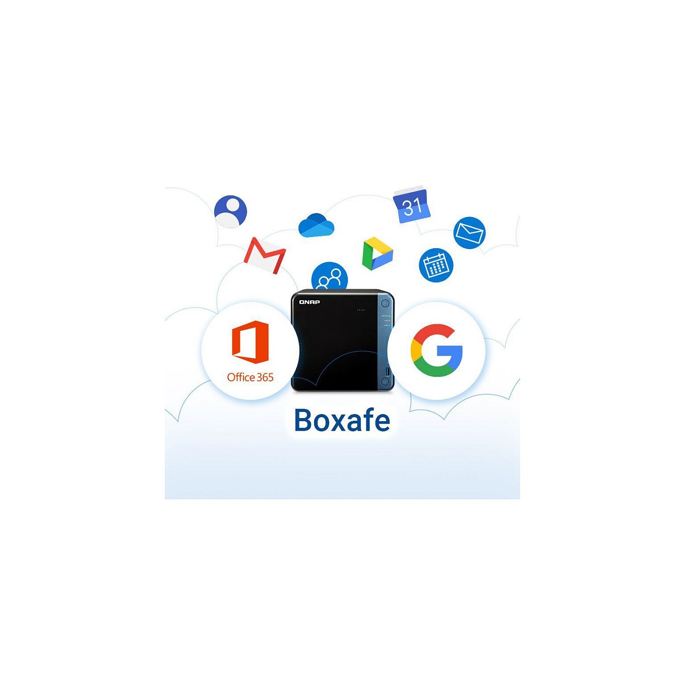 Buy QNAP Lizenz LS-BOXAFE-GOOGLE-10USER-1Y in Cyprus, Nicosia, Limassol, Larnaka, Pafos
