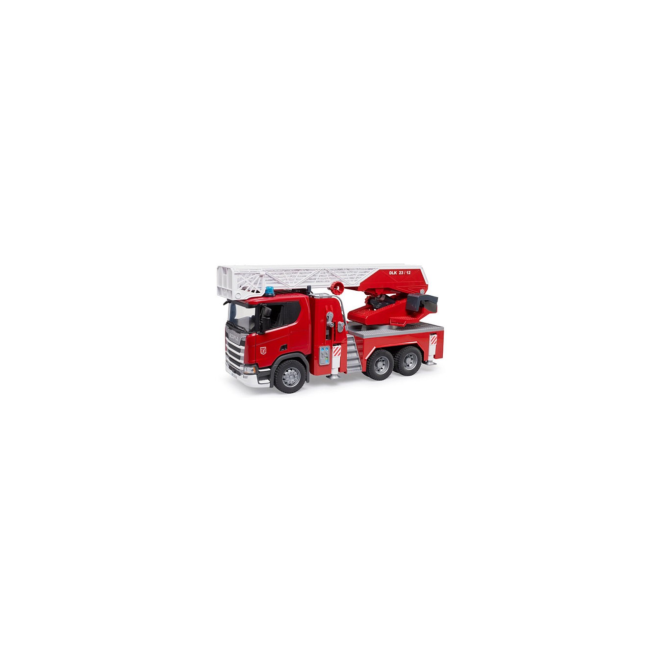 Buy BRUDER Scania Super 560R Feuerwehr mit Drehleiter. Wasserpumpe. Light & Sound in Cyprus, Nicosia, Limassol, Larnaka, Pafos