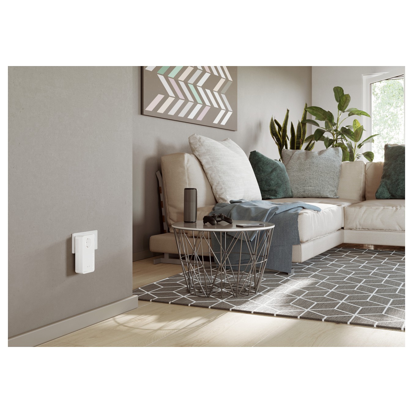 Buy devolo Magic 2 WiFi next Powerline Adapter Powerline bis zu 2.400 Mbit s, WiFi 5 bis zu 1.167 Mbit s, 2x Gigabit LAN in Cypr